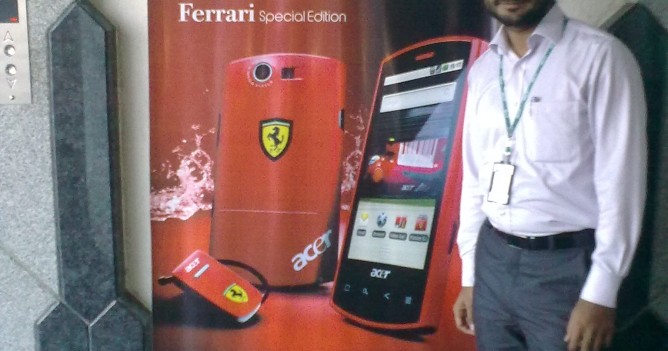 Jagdeep Singh Acer Ferari